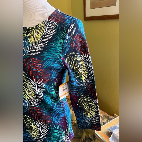 Anne Klein Colorful Top…NWT - Picture 3 of 8